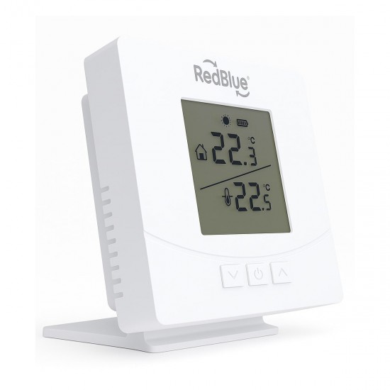 Redblue SQUARE 05 RF Kablosuz Dijital Oda Termostatı (Smart Değildir)
